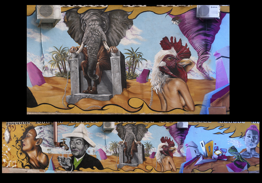 Mural surrealista